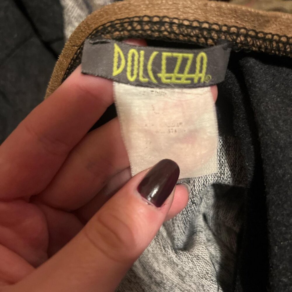 Vintage Abstract Patchwork Wrap Top - image 7